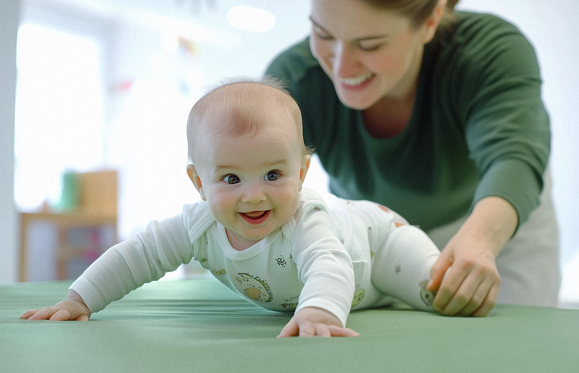 Physiotherapie für Säuglinge und Kinder nach Bobath